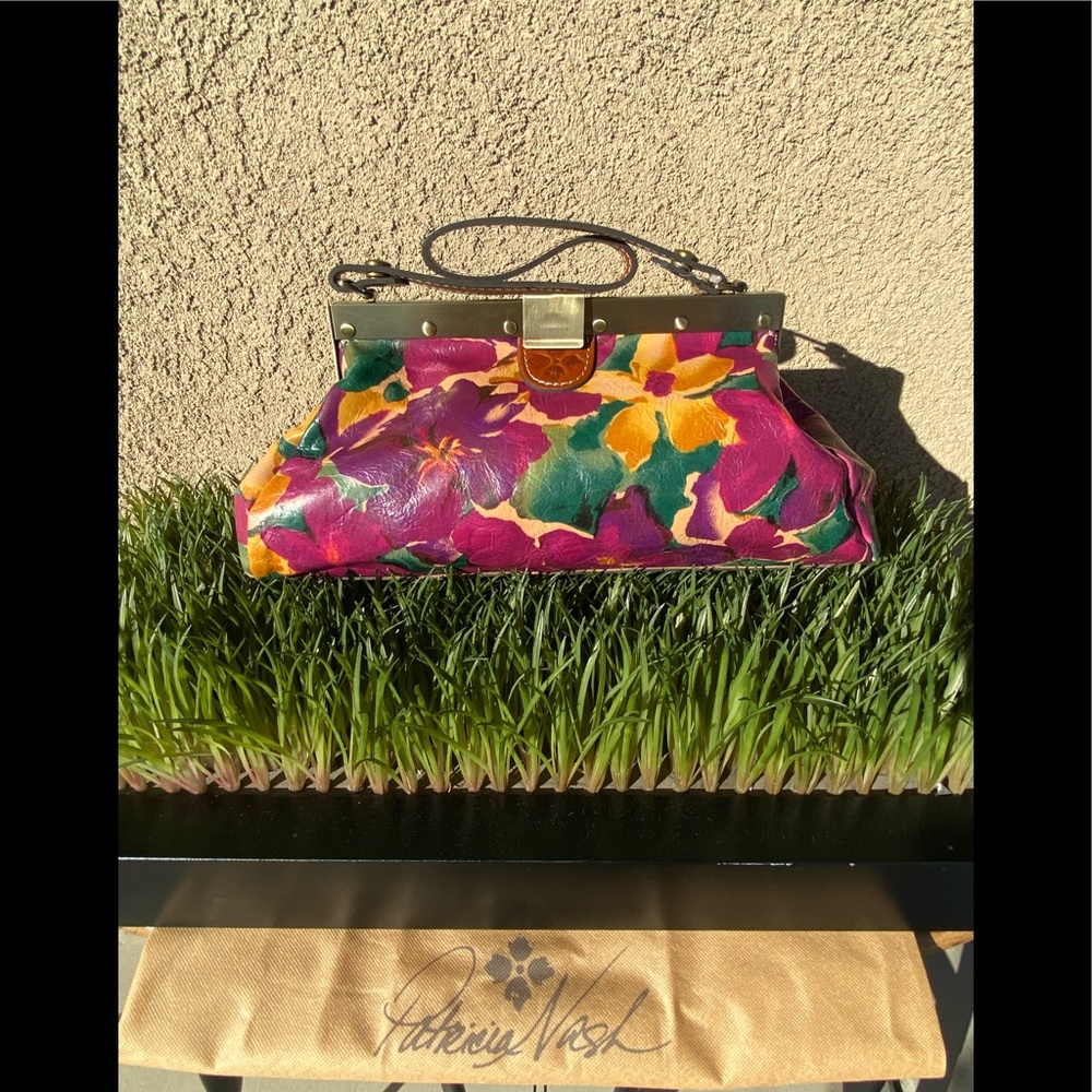 Patricia Nash Ferrara Frame Satchel